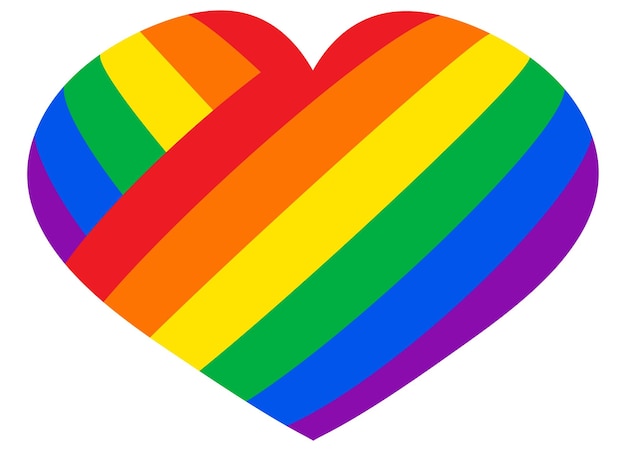 Symbol miesiąca parady LGBT i dzień LGBT
