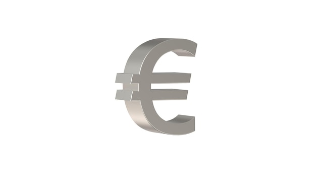 Zdjęcie symbol waluty euro eur unii europejskiej