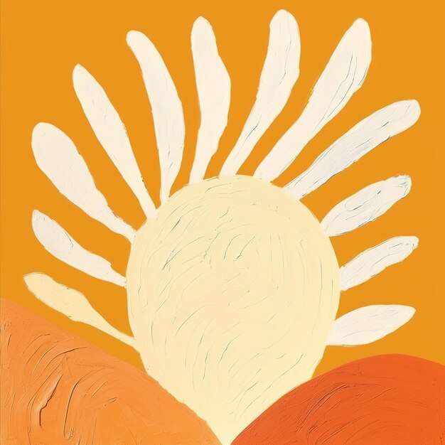 symboliczna ilustracja słońca