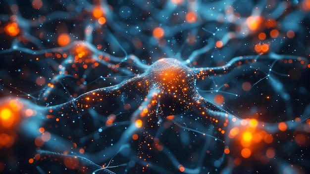 Symulacja komórek nerwowych polega na przesyłaniu wiadomości przy użyciu słabych prądów elektrycznych Koncepcja Neurologii Stymulacja elektryczna Komórka nerwowa Inżynieria biomedyczna Przesyłanie sygnałów