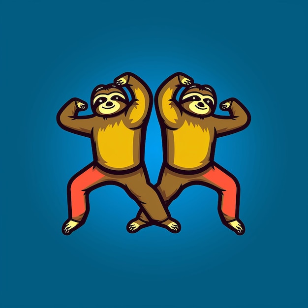 Zdjęcie synchronizowane_sloth_sloth_in_a_synchronizowane