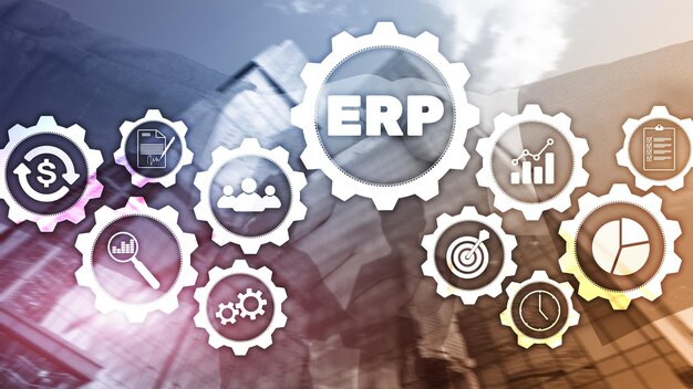 System ERP Planowanie zasobów przedsiębiorstwa na niewyraźnym tle Koncepcja automatyzacji biznesu i innowacji