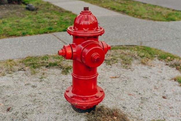 System zapobiegania pożarom z czerwonego hydrantu