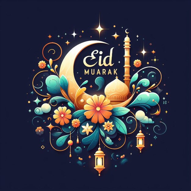 Szablon Eid Mubarak