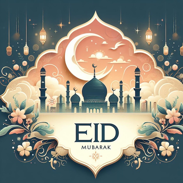 Szablon Eid Mubarak