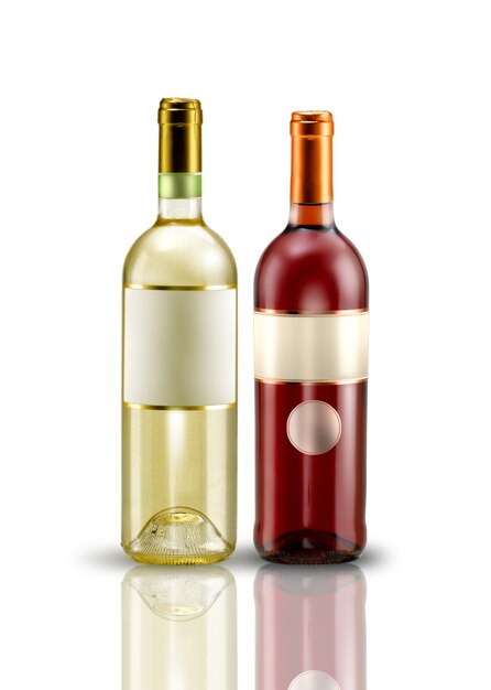 szablon etykiety butelek wina