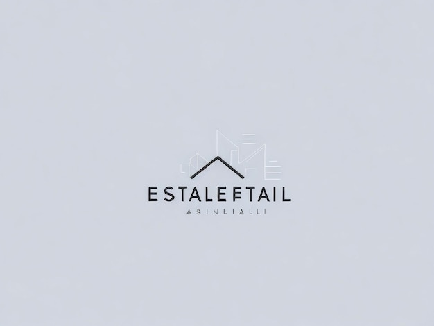 Zdjęcie szablon logo nieruchomości mieszkanie mieszkanie dom wynajem biznes marka branding logotyp com