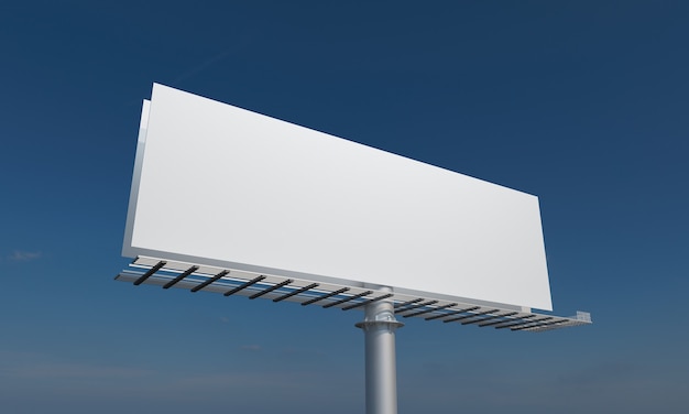 Szablon makieta znak billboardu