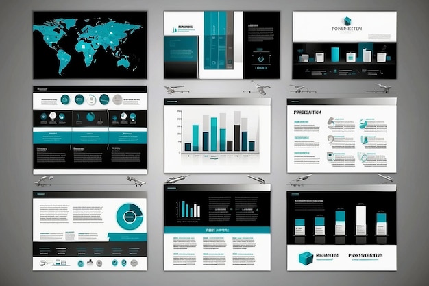 szablon prezentacji biznesowej ustaw szablon projektowania PowerPoint