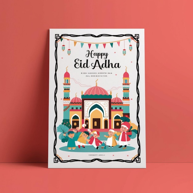 Szablon projektowania plakatów Eid Al Adha