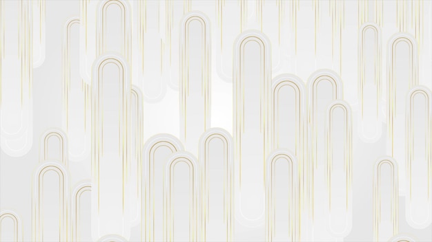 Szare paski i złote linie abstrakcyjne geometryczne tło