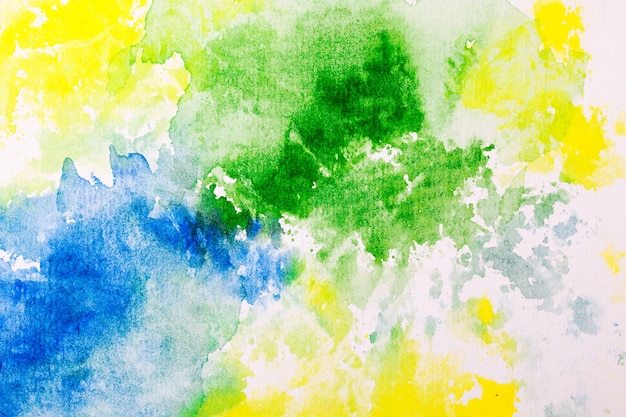 Szczegółowa abstrakcyjna kolorowa tekstura tła akwarela