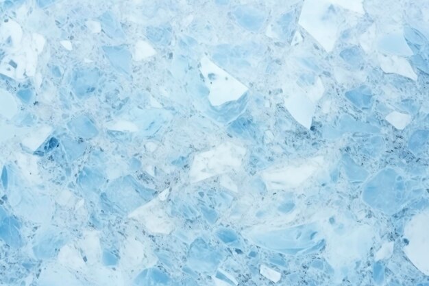 Szczegółowa tekstura niebieskiej naturalnej płyty granitowej