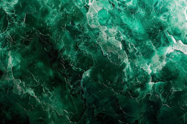 Zdjęcie szczegółowe zbliżenie tekstury zielonego marmuru
