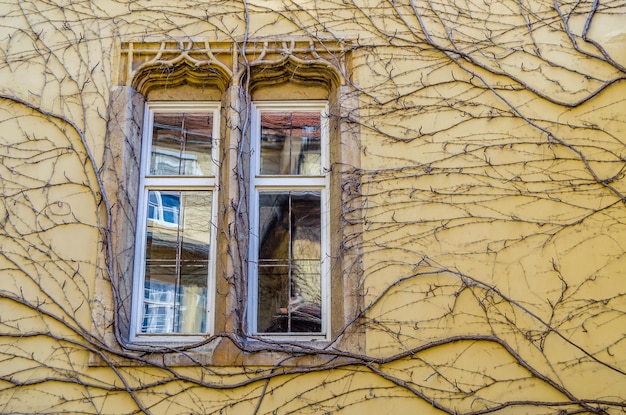 Szczegóły architektoniczne w mieście Graz Styria Austria