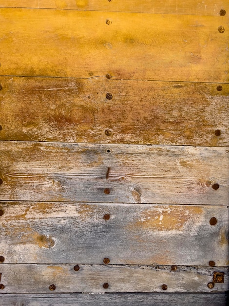 Szczegóły zabytkowej drewnianej stodole na starym hiszpańskim domu pień fotografia