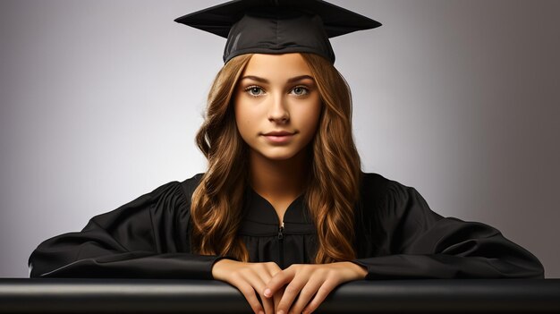 Zdjęcie szczęśliwa indyjska studentka w okularach pokazująca kciuk w górę gest trzymający materiał uniwersytecki