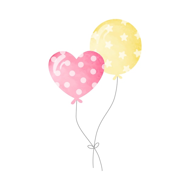Szczęśliwe balony urodzinowe