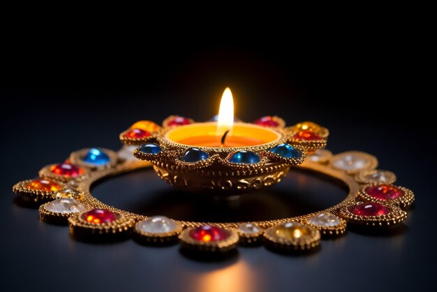 Zdjęcie szczęśliwe święto diwali