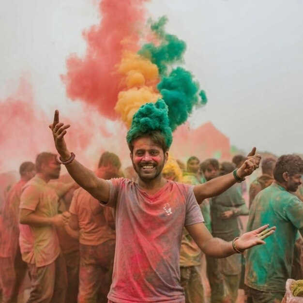 Szczęśliwego Holi Carnival