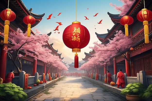 Szczęśliwego Nowego Roku 2020 Chiński tłumaczenie Szczęśliwy Nowy Rok