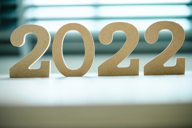 Szczęśliwego Nowego Roku 2022 Tło Wakacje I Baner.