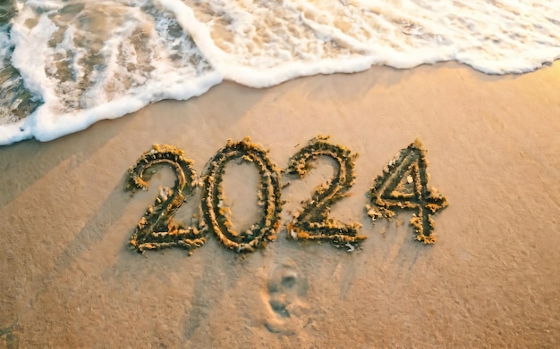Zdjęcie szczęśliwego nowego roku 2024
