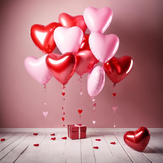 Szczęśliwy Dzień Walentynek Specjalna okazja Anivarsary Szablon tła