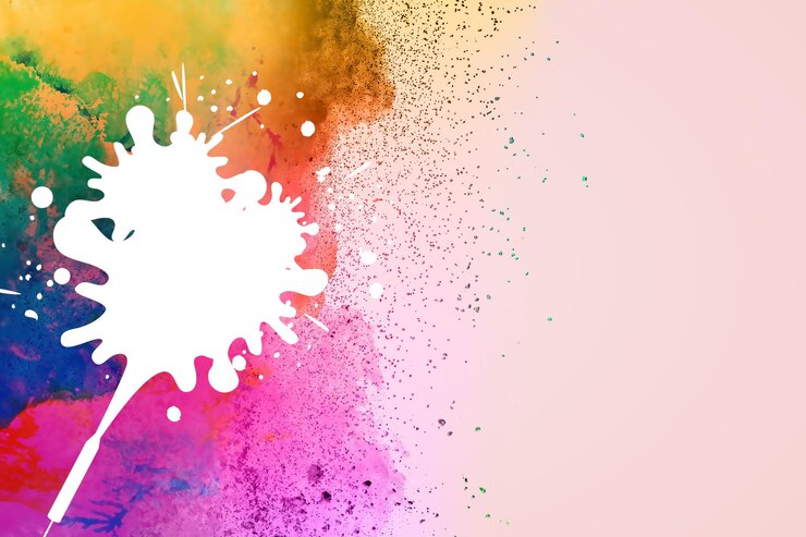 Zdjęcie szczęśliwy holi obraz holi festiwal indie indyjski festiwal i tło festiwalu holi