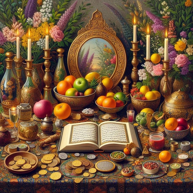 Zdjęcie szczęśliwy nowruz.