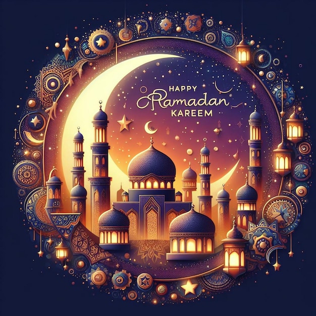 Szczęśliwy Ramadan Kareem zdjęcia tła Ramadan tło zdjęcie Ramadan meczet tło