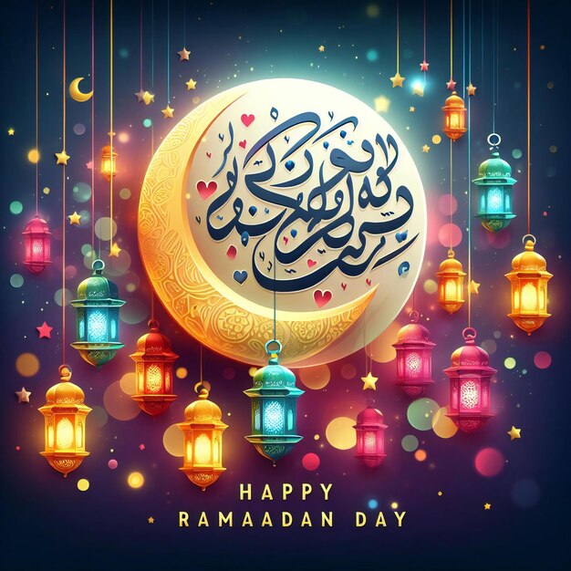 Szczęśliwy Ramadan Przyjmij ducha Podróż wiary i refleksji podczas Ramadanu