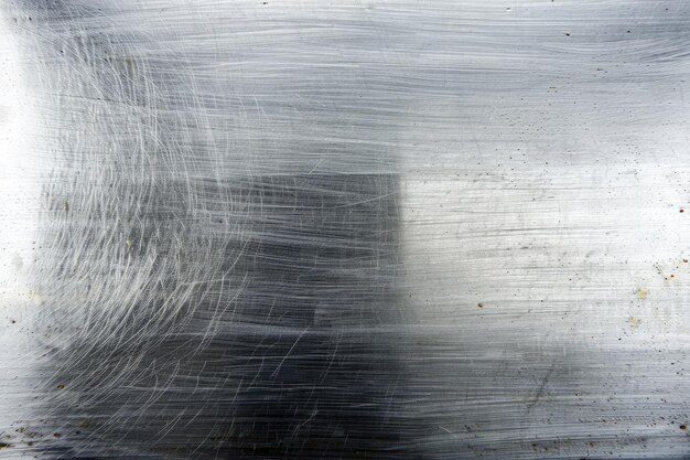 Zdjęcie szczotkowana aluminiowa płytka metalowa przydatna do tworzenia tła