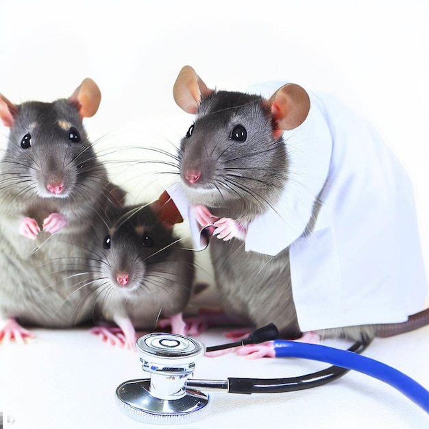 szczury jako zdjęcia szczurów lekarza