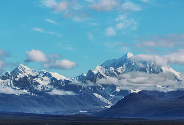 Szczyt Denali (McKinley) na Alasce w USA