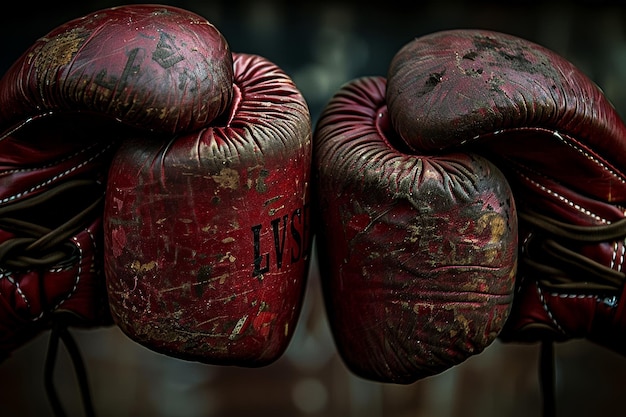 Zdjęcie szeroki plakat przedstawiający znanych bokserów w walce z vs for versus tworząc intensywny showdown