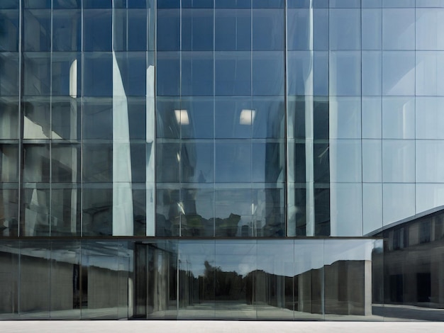 szklana fasada budynku