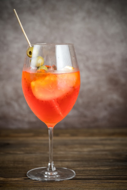 Szklanka Koktajlu Aperol Spritz