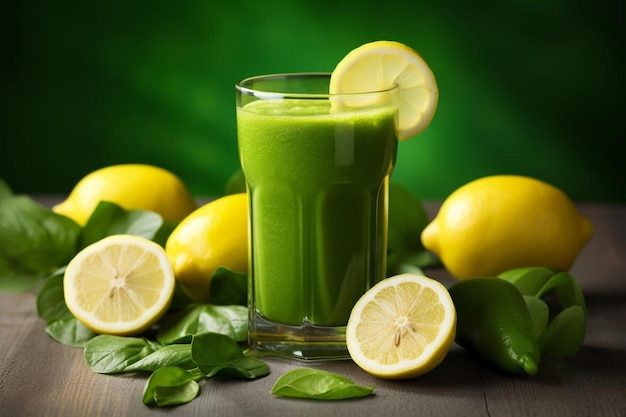 szklanka zielonej cytryny zdrowy smoothie putnexce474block0jpg