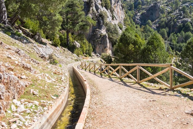 Szlak Rzeki Borosa W Parku Przyrody Sierra De Cazorla Segura I Las Villas