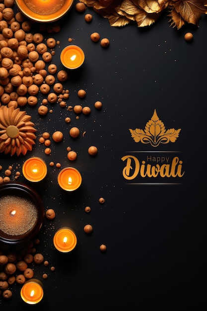 Zdjęcie sztandar diwali