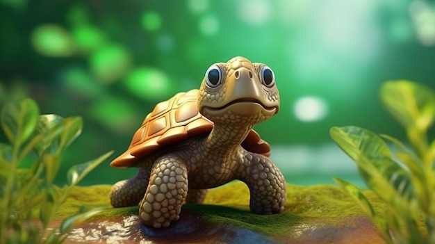 Sztuczna inteligencja generatywnego żółwia