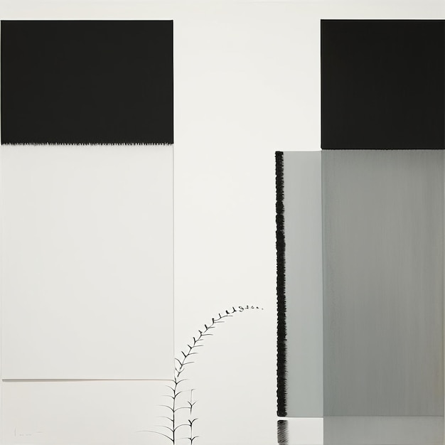 Zdjęcie sztuka abstrakcyjna twórczego myślenia proste malowanie tuszem akwarelowym puste proste tapety tło