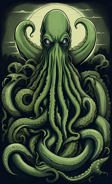 Zdjęcie sztuka cthulhu