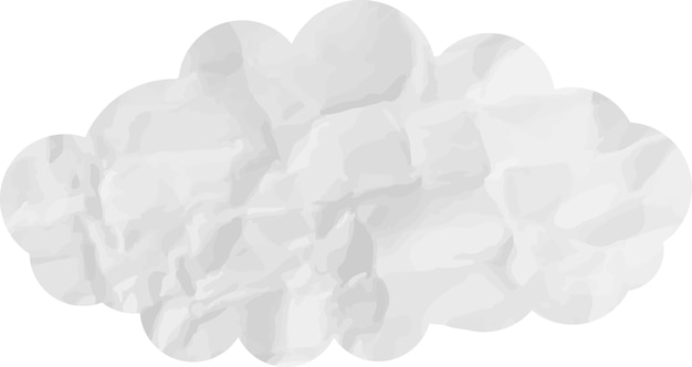 sztuka papieru chmurowego