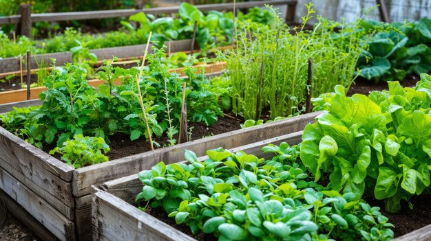 Sztuka uprawy świeżego i organicznego ogrodu kuchennego obfite zbiory pionowy wzrost i