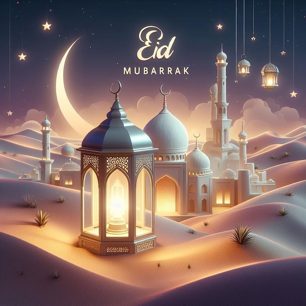 Ta ilustracja jest wykonana na Eid ul Fitr Eid ul Adha i Mahe Ramadan