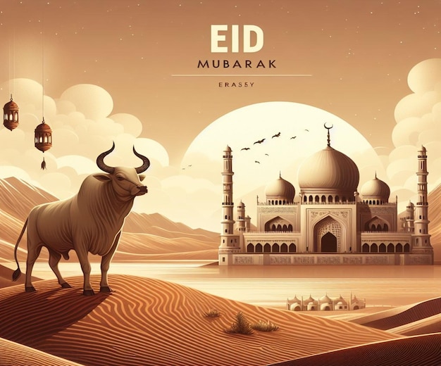 Ta ilustracja została wykonana na islamskie mega wydarzenie Eid Ul Adha