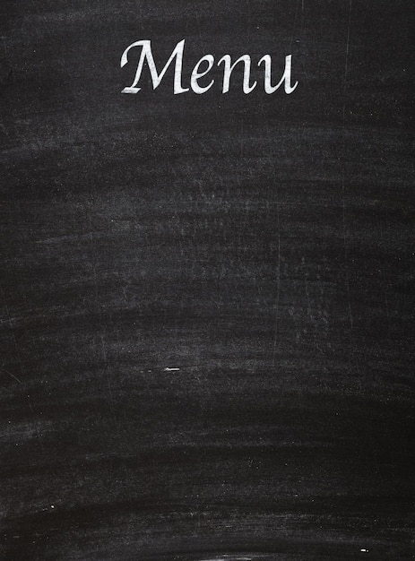 Tablica menu