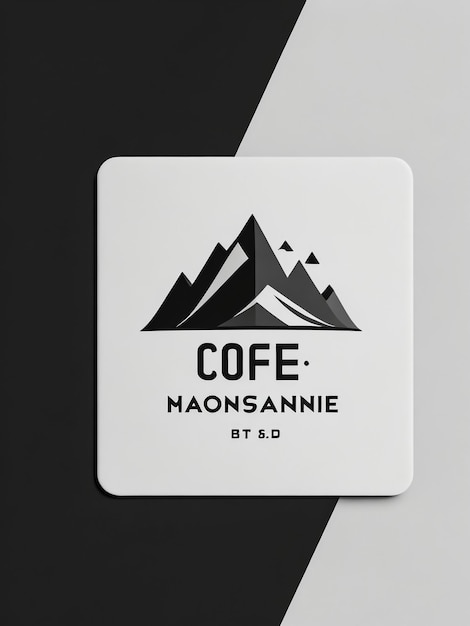 Zdjęcie tablica z odznakami kawiarni może być używana do projektowania stron internetowych ubrań